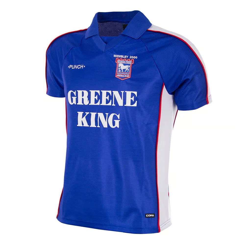 Maillot rétro Ipswich Town play-offs vainqueur 1999/00 enfant