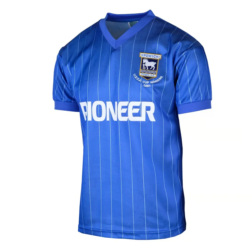 Femme Ipswich Town 1981/82 Domicile Rétro Maillot