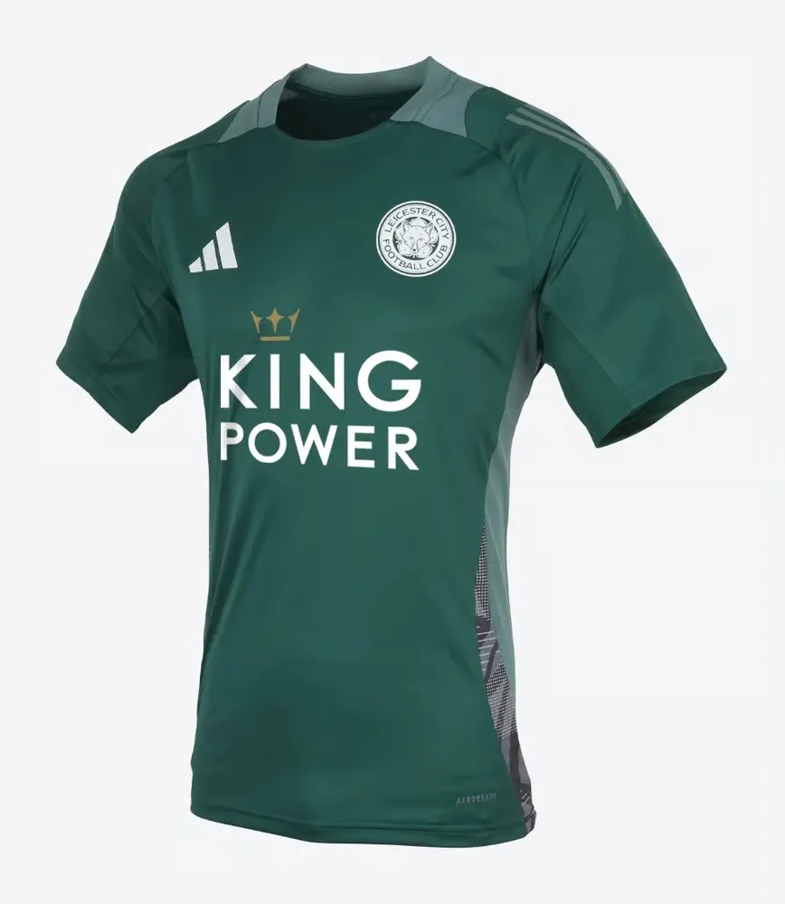 Maillot authentique d'entraînement troisième tenue 2024/25 (vert) pour homme - Leicester City – Image 2