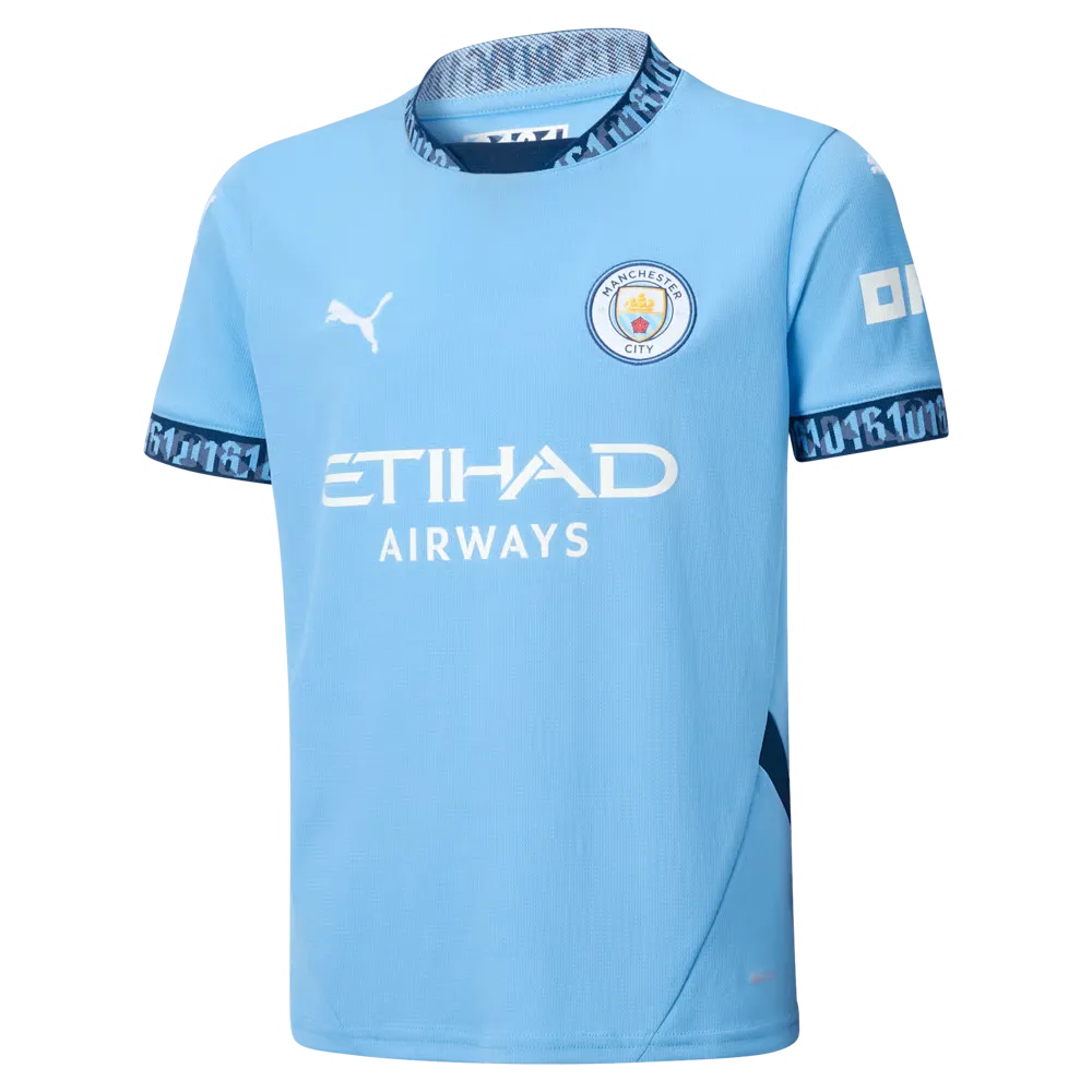 Maillot Home Manchester City Enfant 2024/25