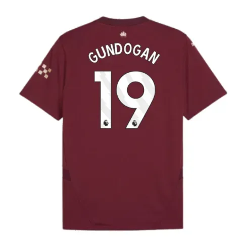 T-shirt troisième GUNDOGAN Manchester City 2024/25 pour homme