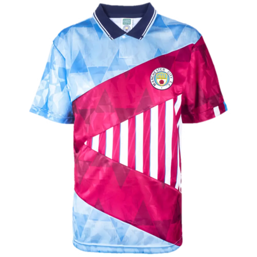 Maillot Rétro Mash-Up Femme Manchester City 1990