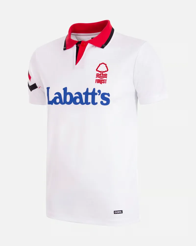Maillot Rétro Extérieur Blanc Femme Nottingham Forest 1992/93