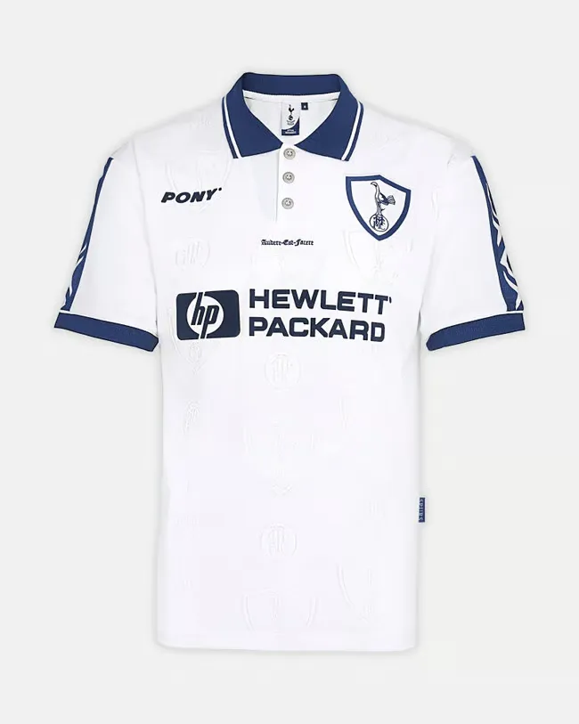 Enfant Tottenham Hotspur 1995 Domicile Pony Rétro Maillot