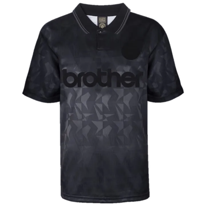 Maillot Rétro Blackout Homme Manchester City 1990