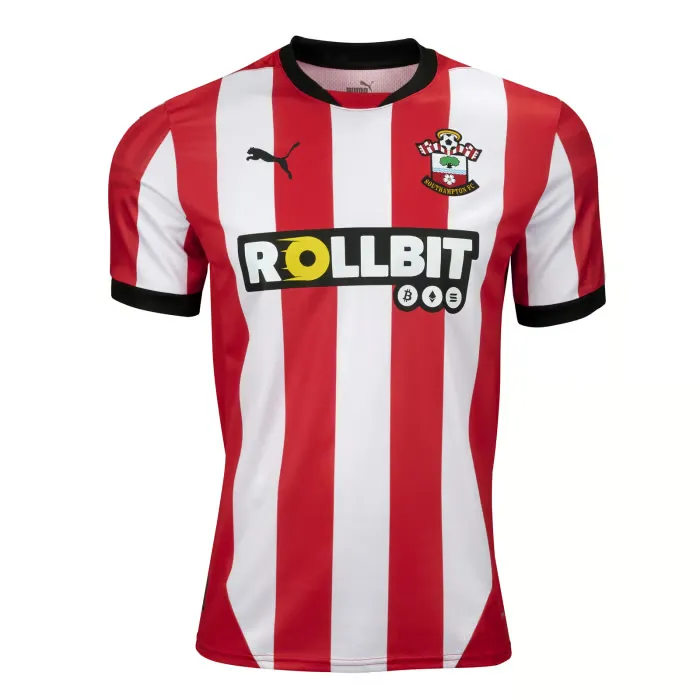 Maillot Home Southampton Homme 2024/25