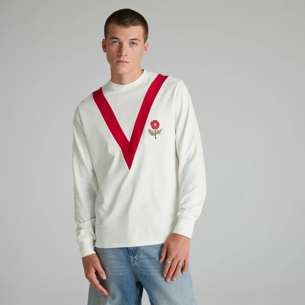 Maillot Rétro Inspiré Manches Longues Femme Manchester United 1909