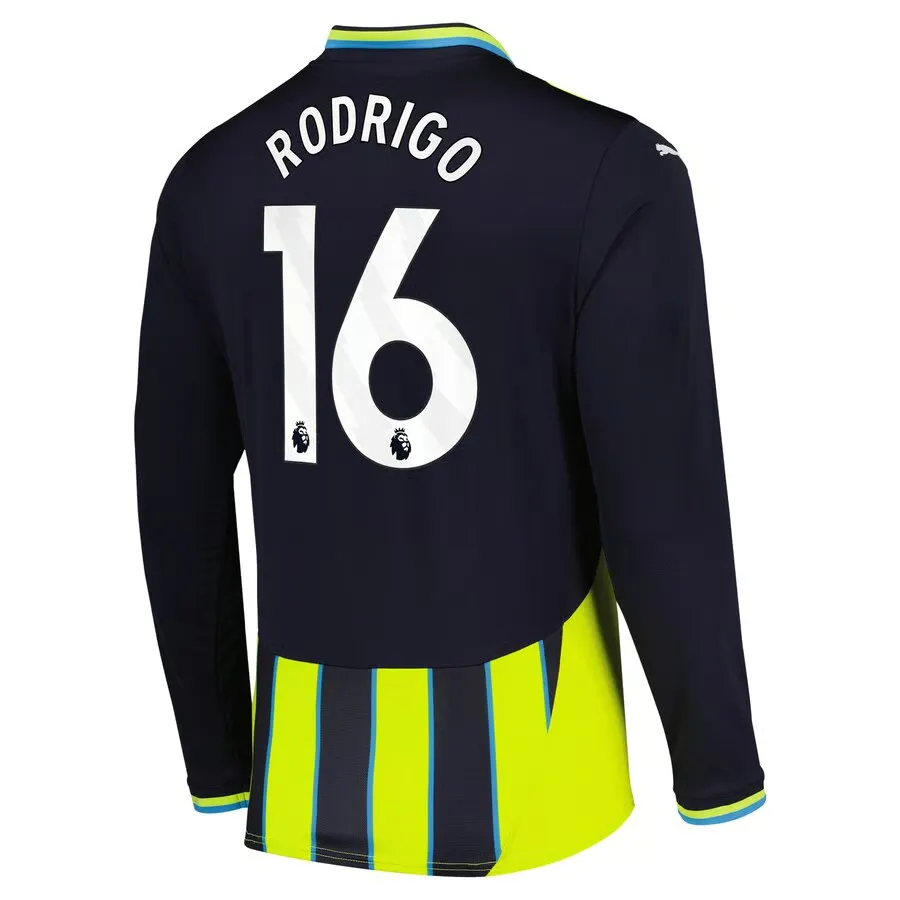 Maillot Extérieur Manches Longues 2024/25 Enfant RODRIGO Manchester City