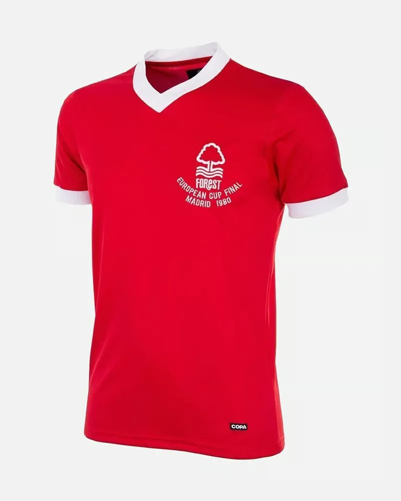 Maillot Rétro Coupe d'Europe Femme Nottingham Forest 1980
