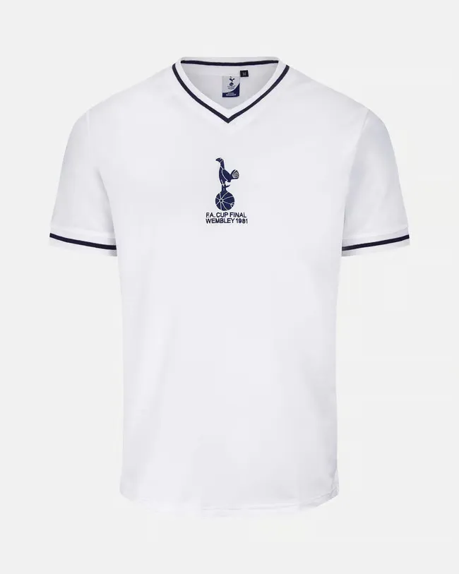 Enfant Tottenham Hotspur 1981 Finale FA Cup Domicile #6 Rétro Maillot