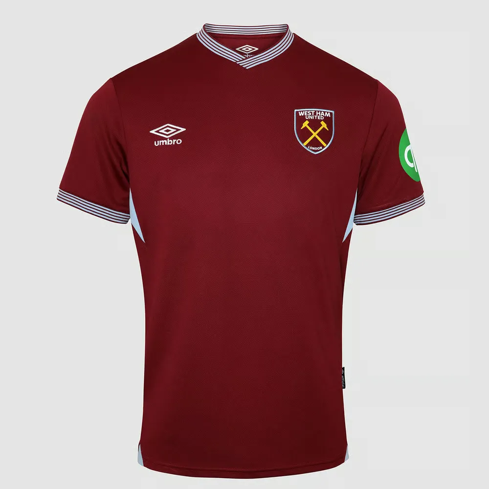 Maillot Domicile West Ham United Homme Sans Sponsor 2025/26