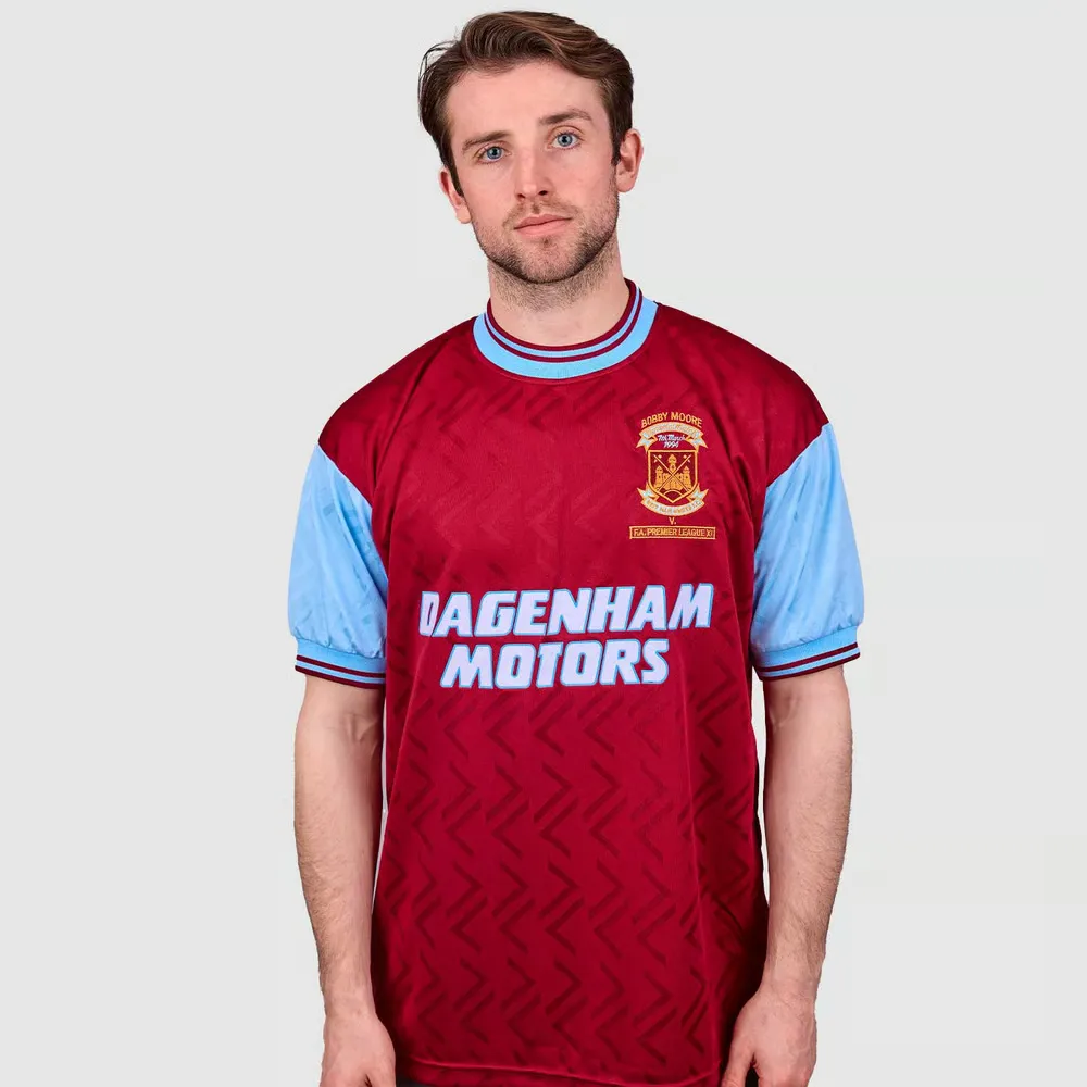 Maillot Rétro Bobby Moore Memorial Femme West Ham United 1994 – Image 2