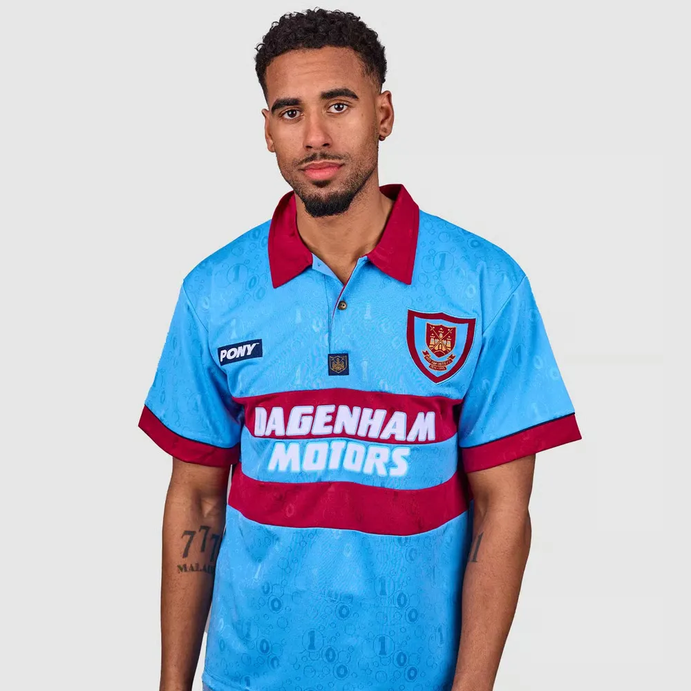 Maillot Rétro Centenaire Pony Extérieur Femme West Ham United 1995