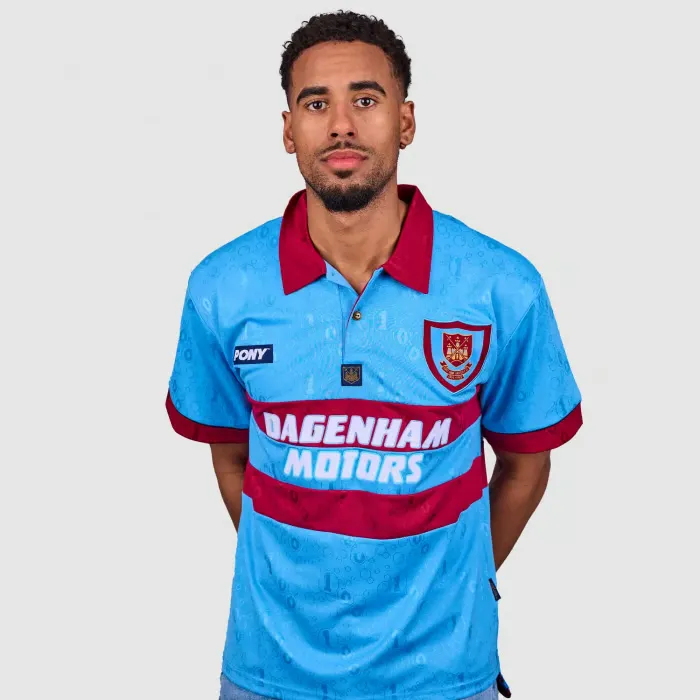 Maillot Rétro Centenaire Pony Extérieur Femme West Ham United 1995 – Image 2
