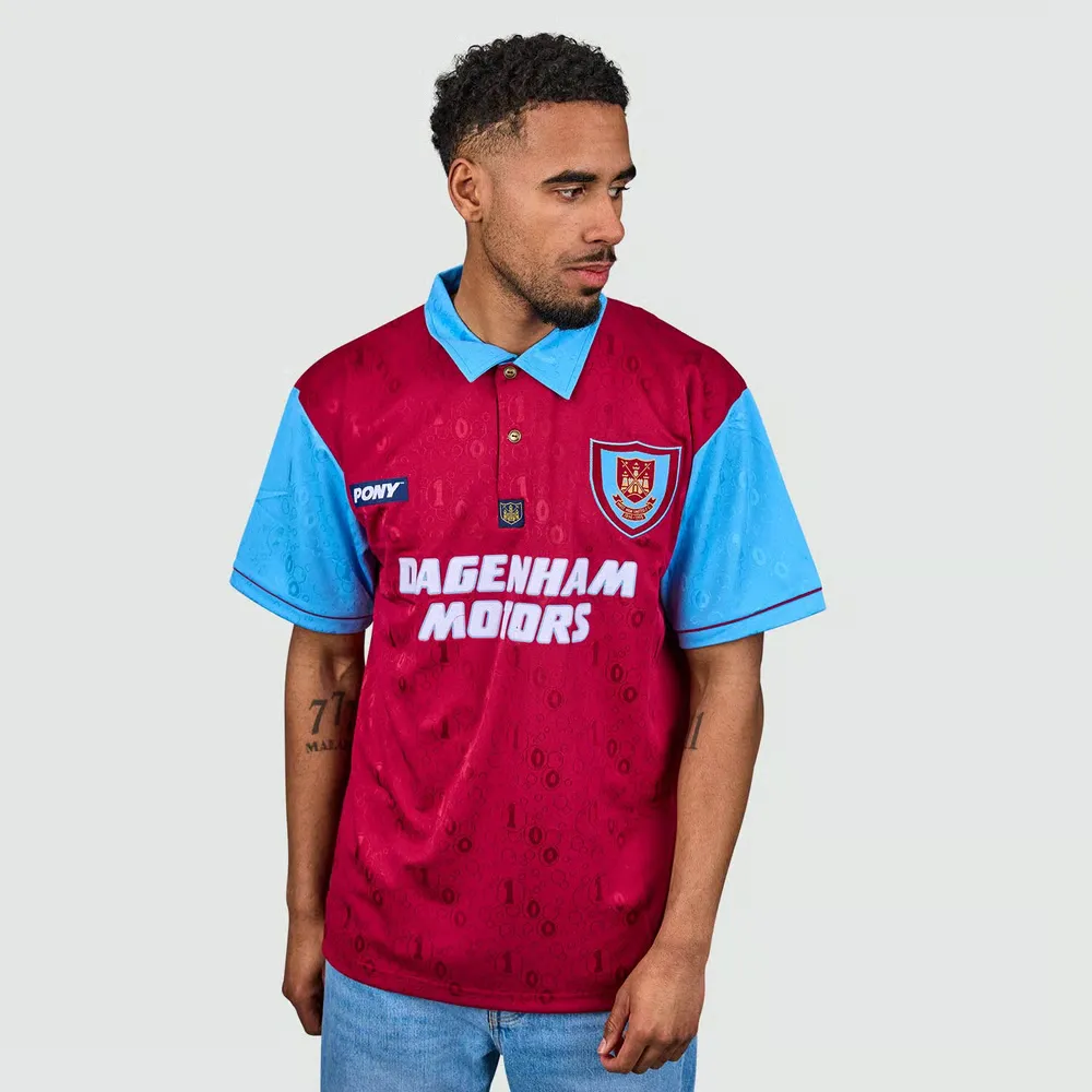 Maillot Rétro Centenaire Pony Domicile Femme West Ham United 1995