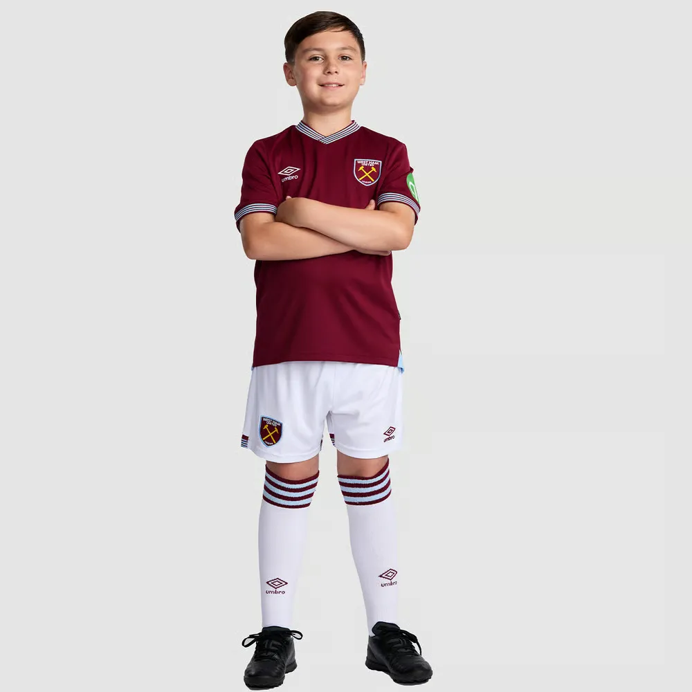 Kit Domicile West Ham United Enfant 2025/26