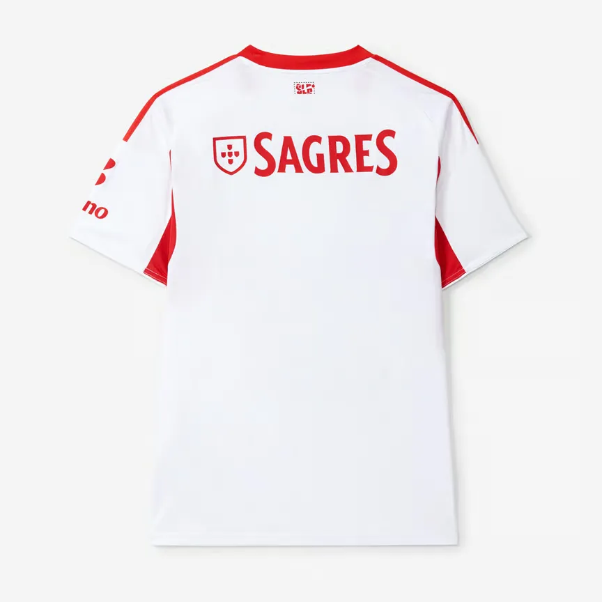 Homme SL Benfica 2025/26 Maillot Extérieur - Blanc – Image 2
