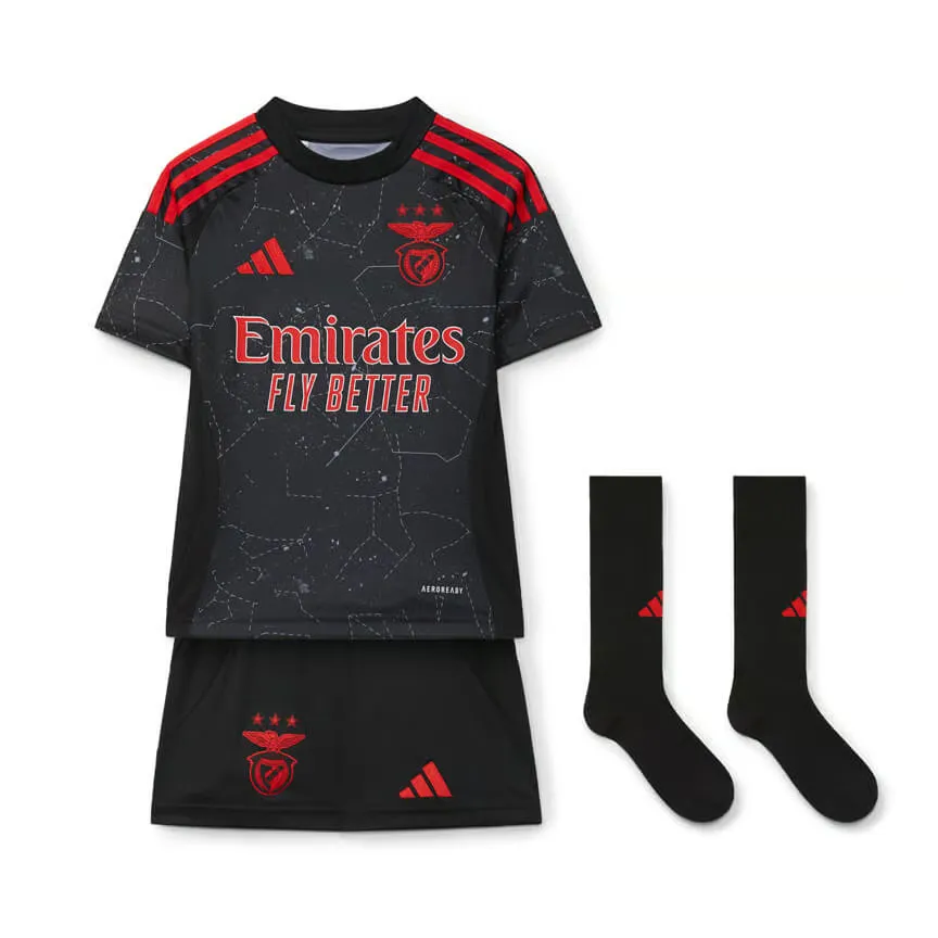Kit authentique extérieur enfant SL Benfica 2024/25