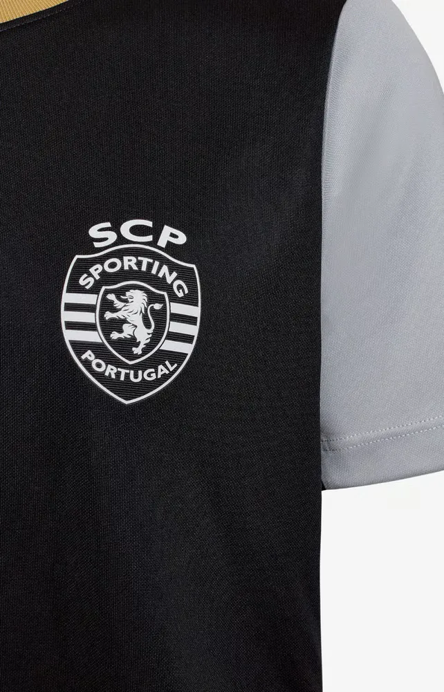 Maillot authentique d'entraînement third enfant Sporting CP 2024/25 - Noir – Image 2