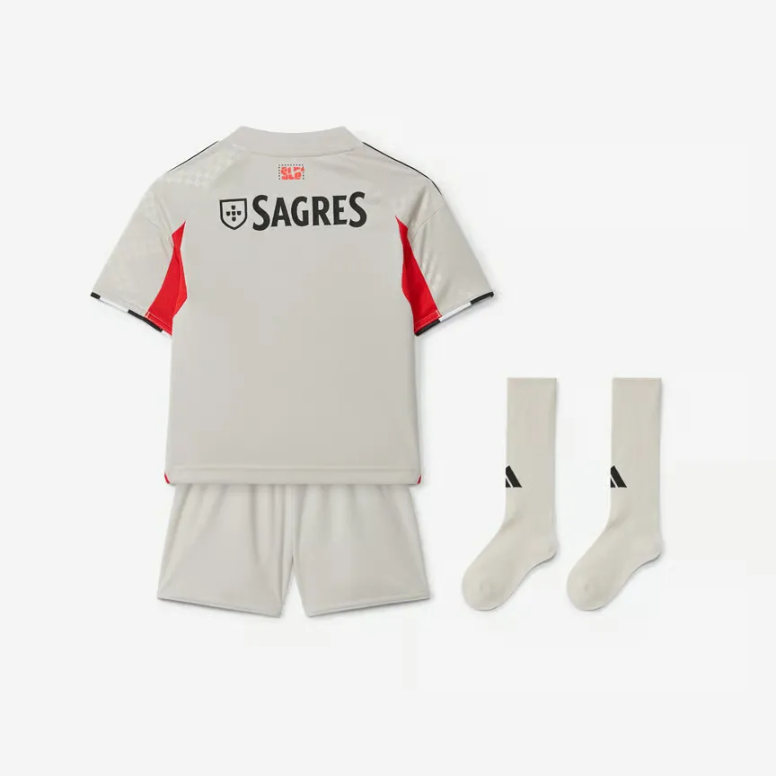 Enfant SL Benfica 2025/26 Tenue Extérieure – Image 2