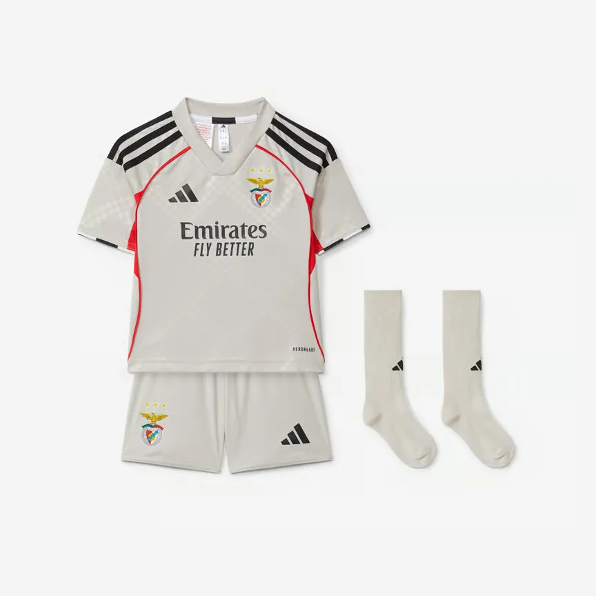 Enfant SL Benfica 2025/26 Tenue Extérieure