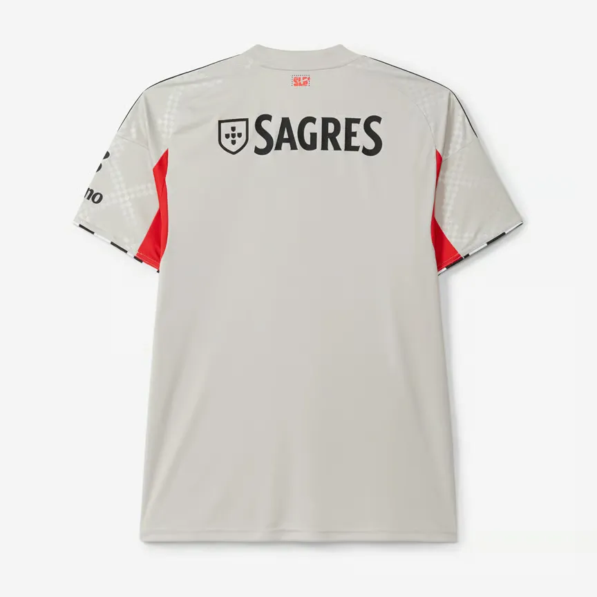 Enfant SL Benfica 2025/26 Maillot Extérieur - Beige – Image 2