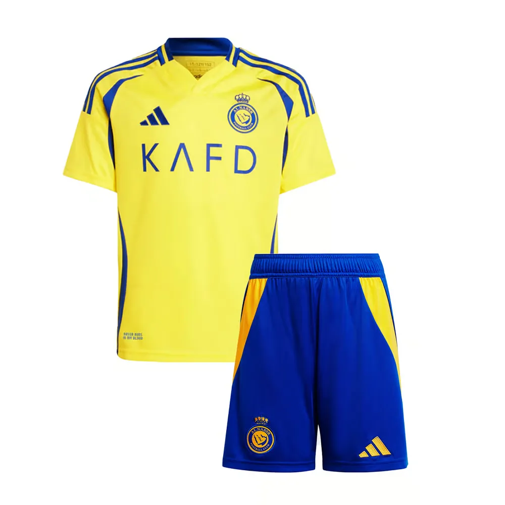 Tenue domicile Al-Nassr FC 2024/25 pour enfant