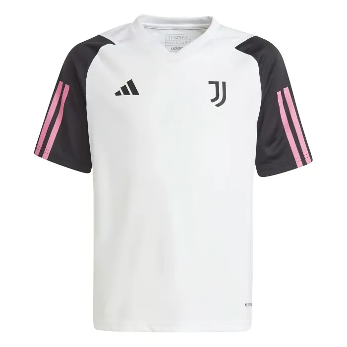 Maillot d'entraînement authentique Juventus 2023/24 pour enfant - Blanc (Troisième tenue)