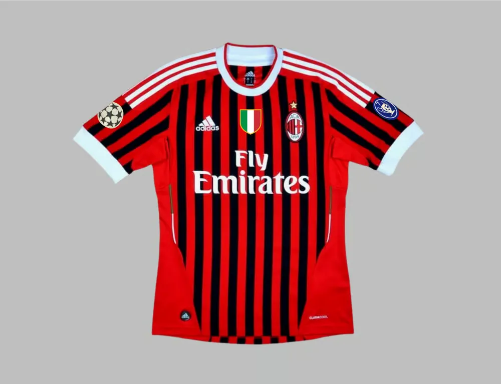 T-shirt domicile enfant T.SILVA Milan 2011/12 – Image 2