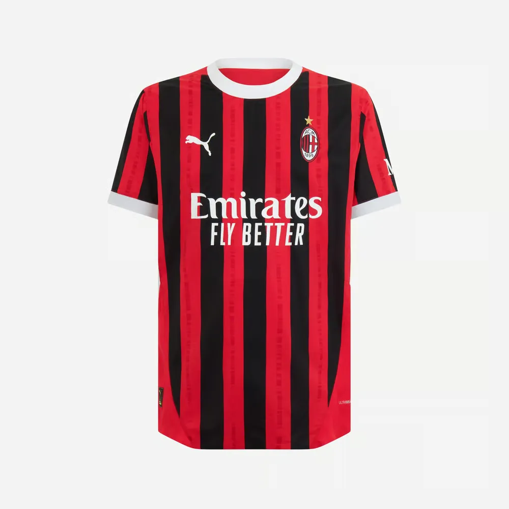 Maillot authentique domicile Milan 2024/25 pour homme