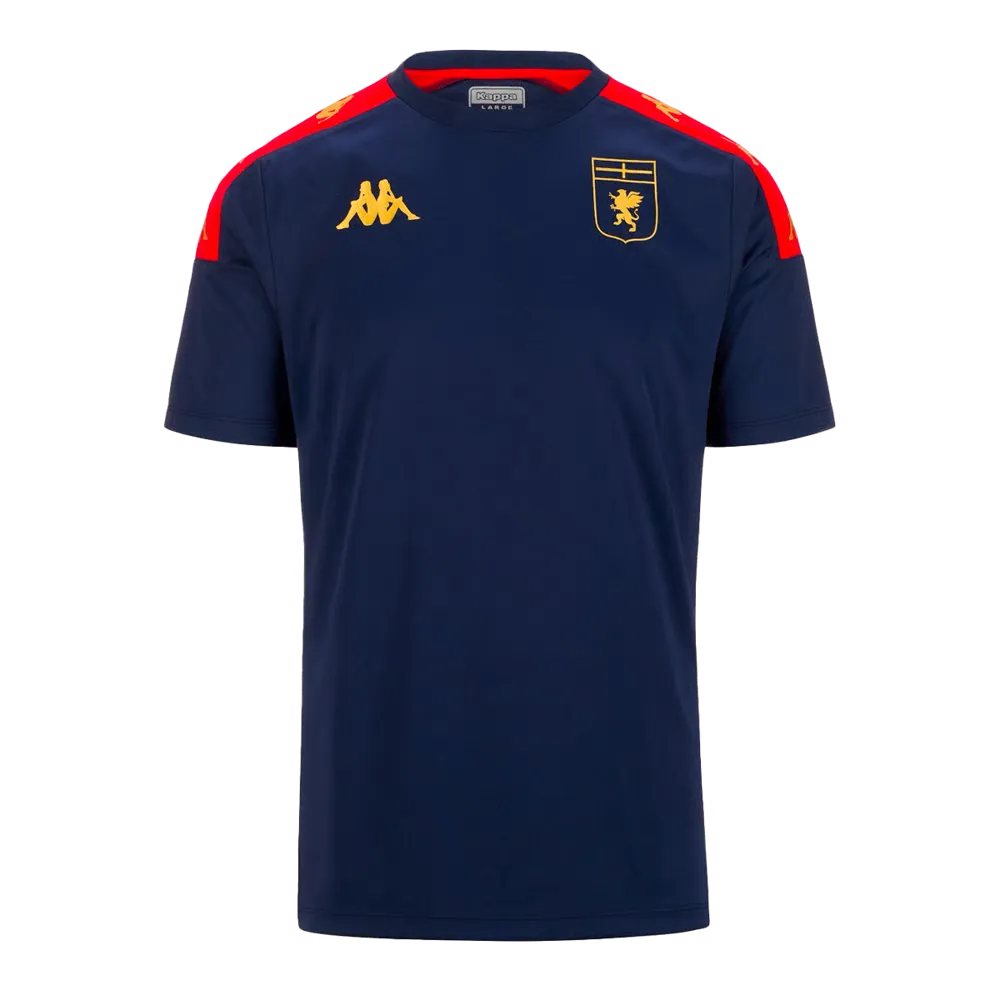 Maillot d'entraînement authentique Genoa 2024/25 pour homme - Bleu