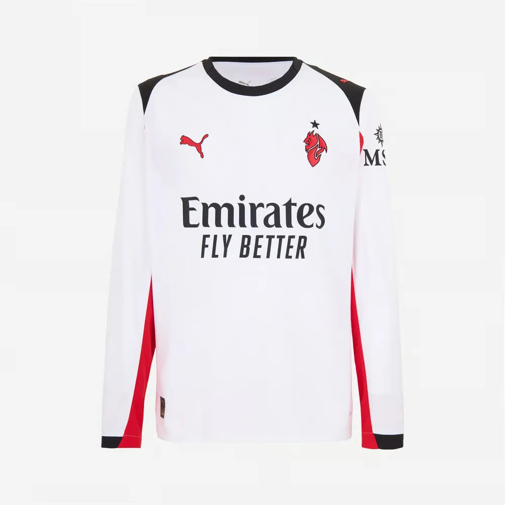 Maillot Manches Longues Extérieur Milan Homme 2025/26