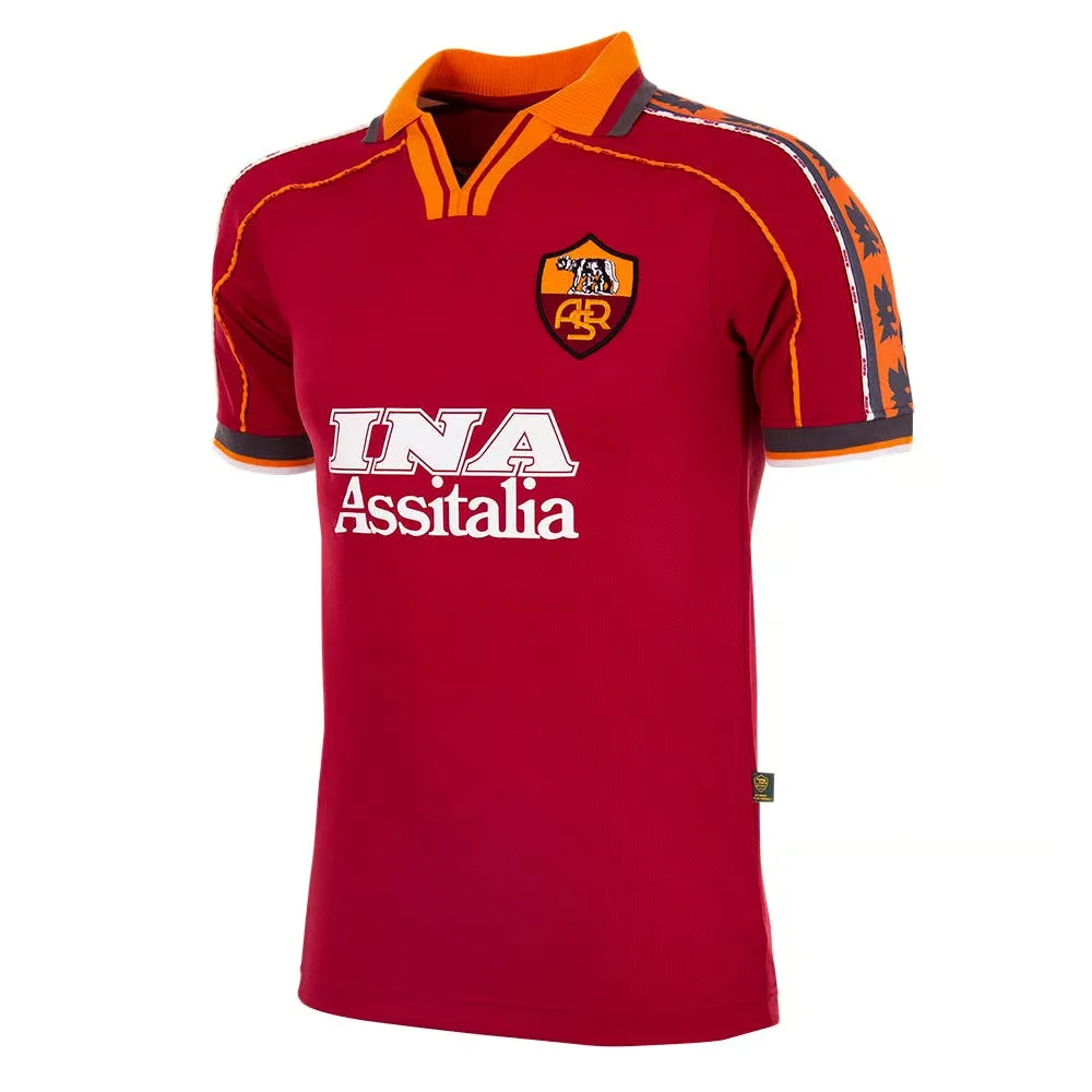 Enfant Roma 1998/99 Domicile Rétro Maillot