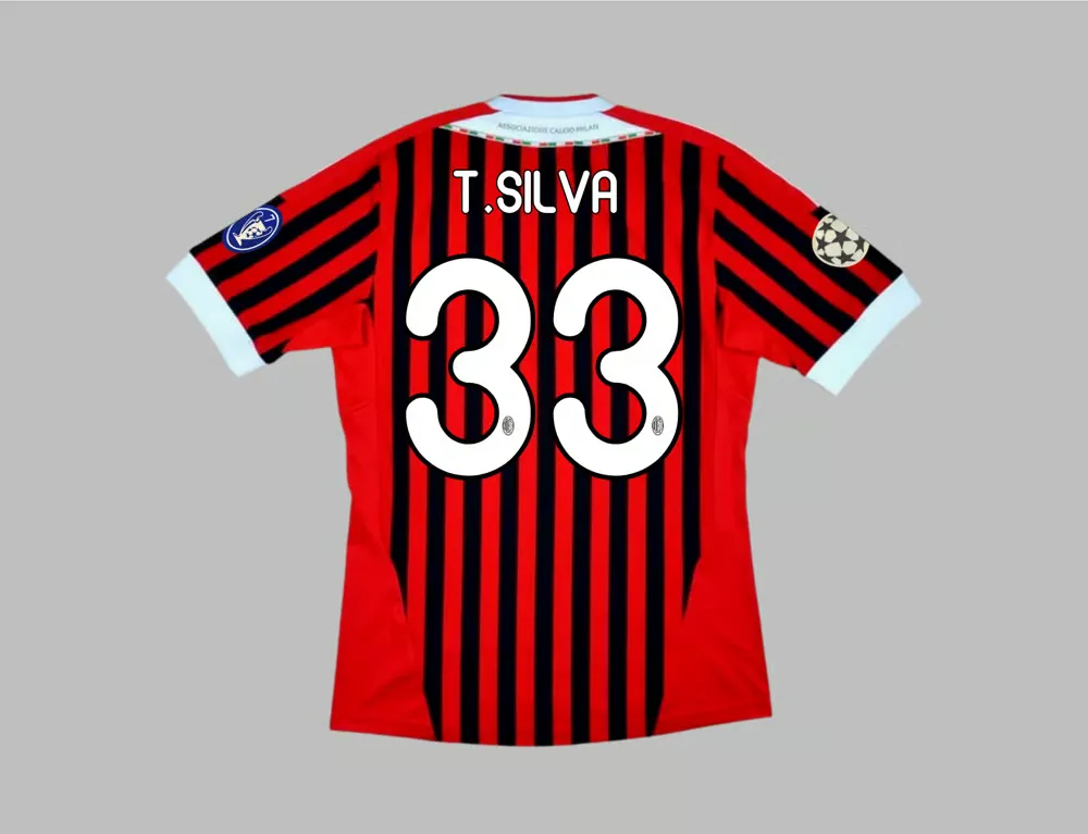 T-shirt domicile femme T.SILVA Milan 2011/12