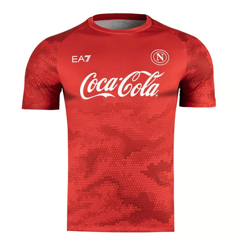 Maillot d'entraînement authentique troisième Napoli 2024/25 pour homme - Rouge