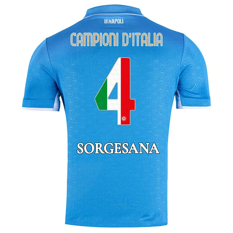 Maillot Femme Napoli 2024/25 Domicile Champions d’Italie