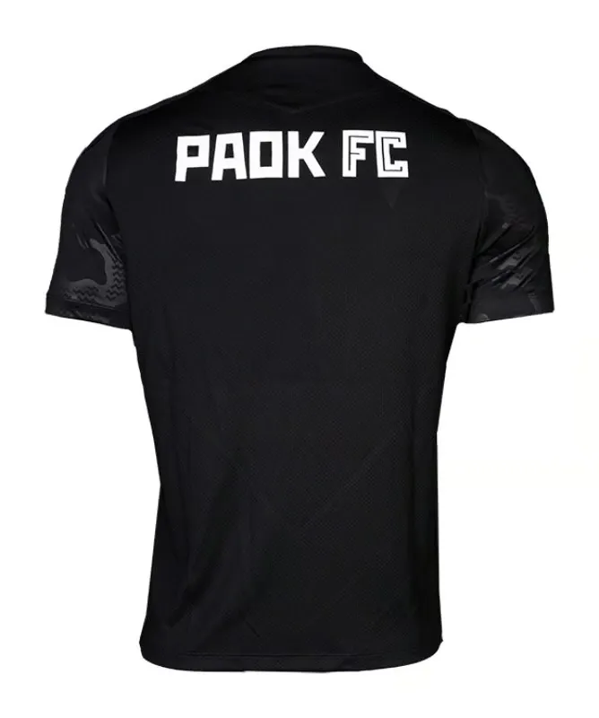 Maillot third authentique de training homme PAOK FC 2024/25 - Noir – Image 2