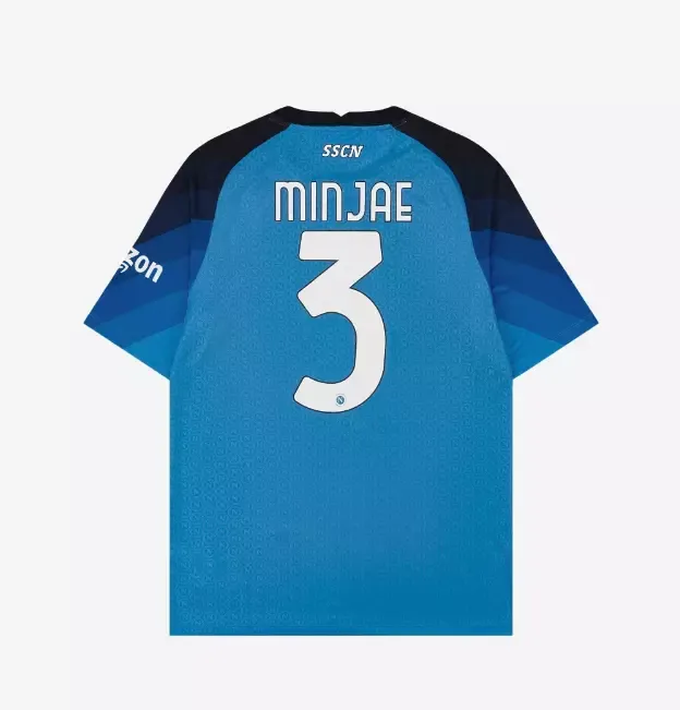 T-shirt domicile MINJAE Napoli 2022/23 pour enfant
