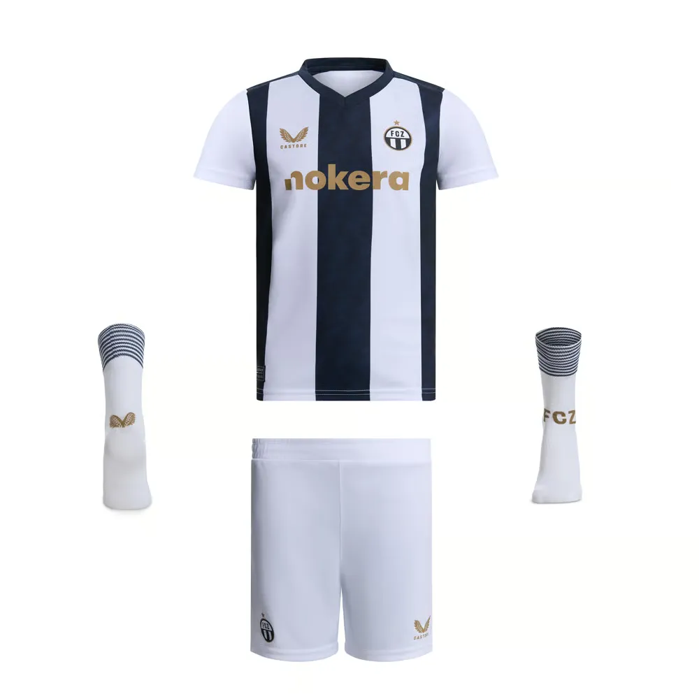 Kit domicile enfants FC Zurich 2024/25