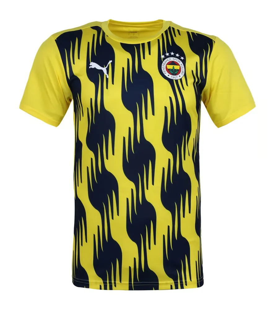 Maillot de pré-match third femme Fenerbahce 2024/25 - Jaune