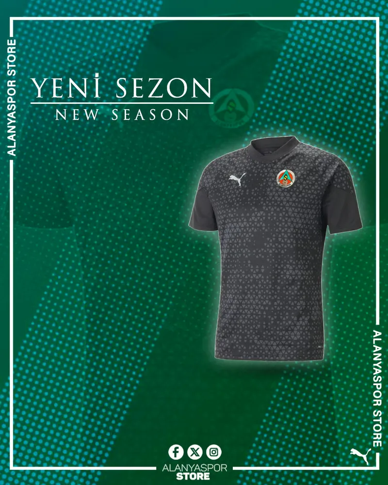 Maillot third authentique enfant Alanyaspor 2024/25 - Noir