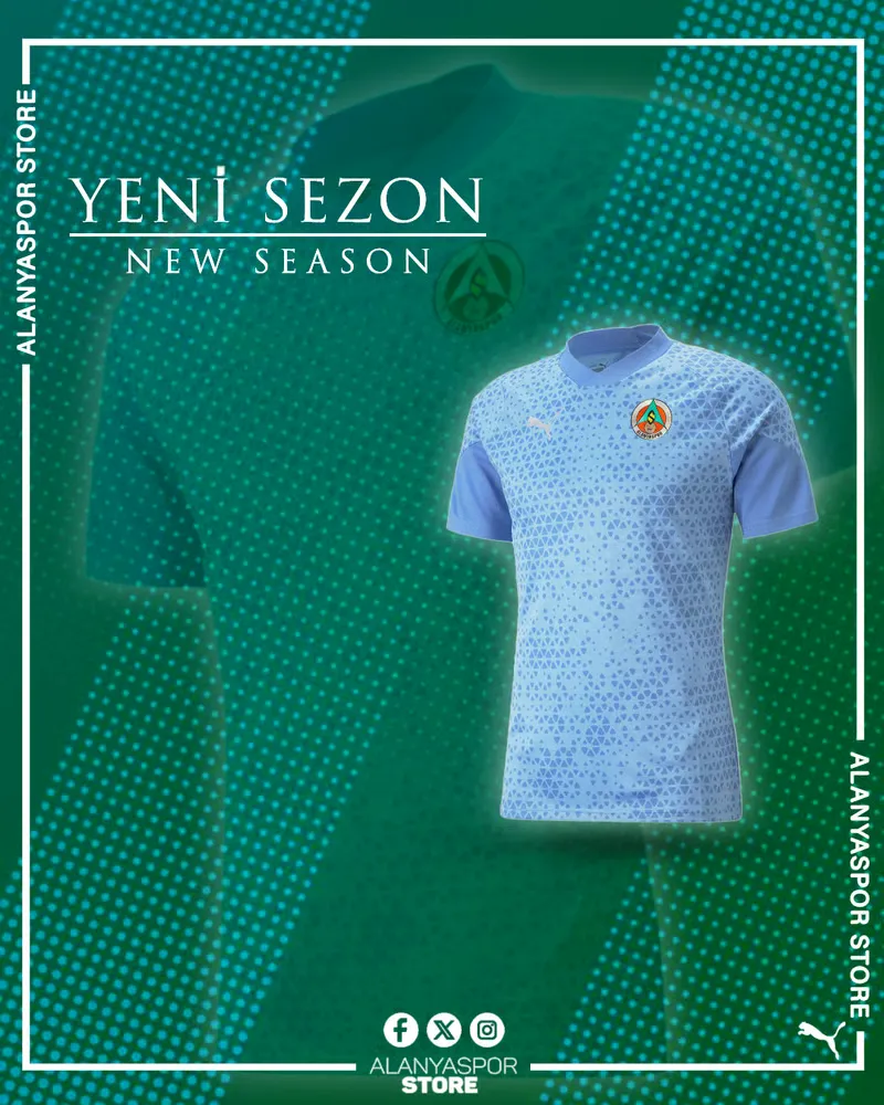 Maillot third authentique enfant Alanyaspor 2024/25 - Bleu