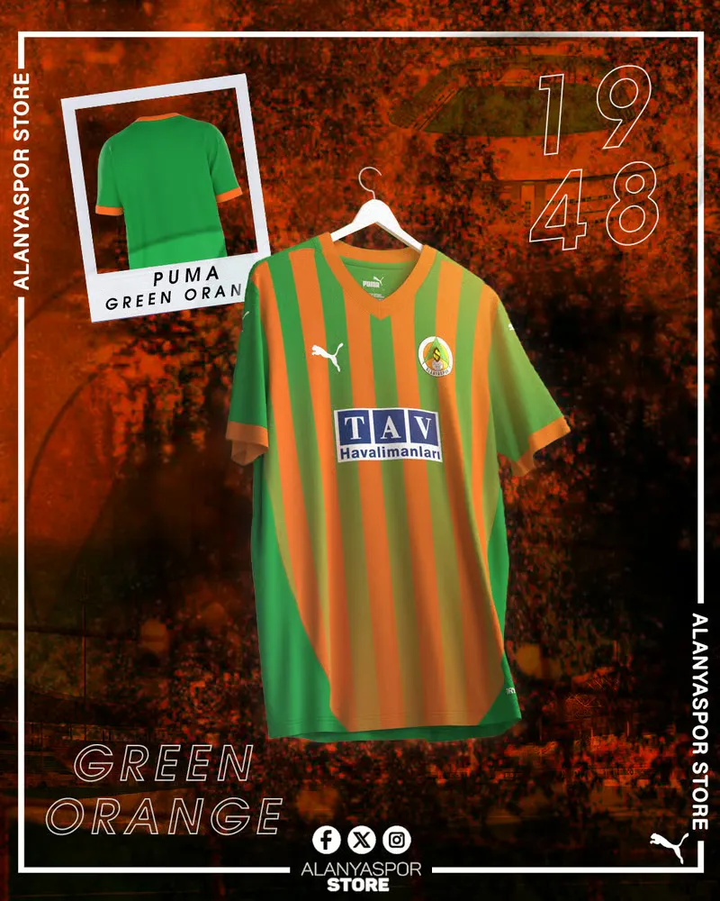 Maillot extérieur homme Alanyaspor 2024/25