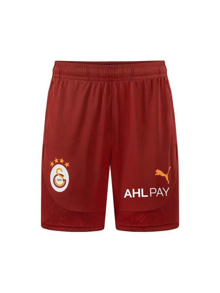 Short authentiques A Team training third enfant Galatasaray 2024/25 - Rouge