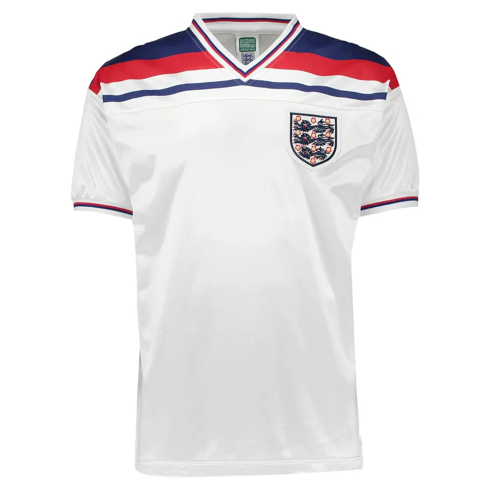 Maillot Coupe du Monde 1982 rétro Angleterre enfant
