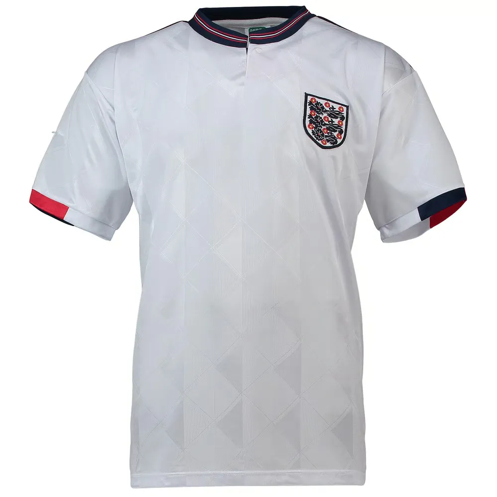 Maillot domicile 1989 rétro Angleterre enfant