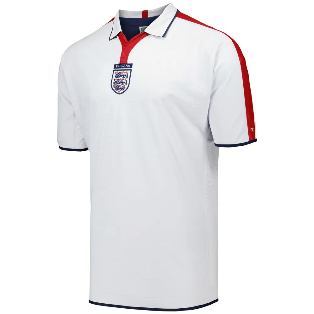 Maillot championnat d’Europe 2004 rétro Angleterre enfant