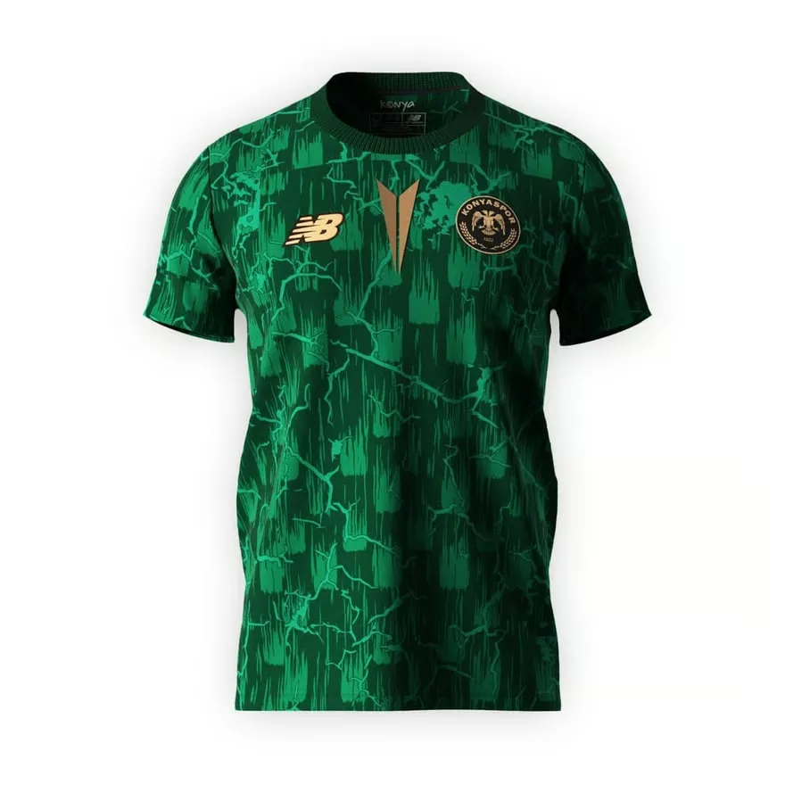 Maillot third échauffement homme Konyaspor 2024/25 - Emerald