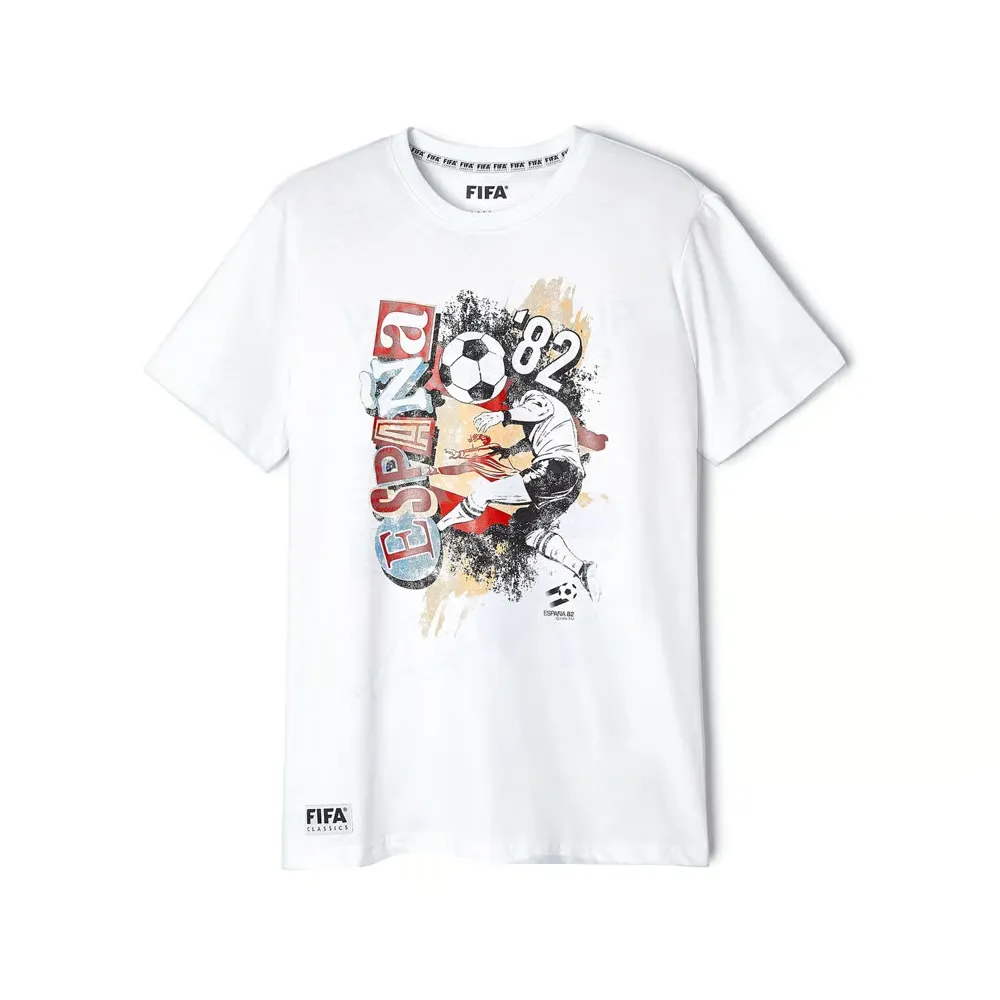 Maillot Retro Espagne 82 Classics Peinture Enfant