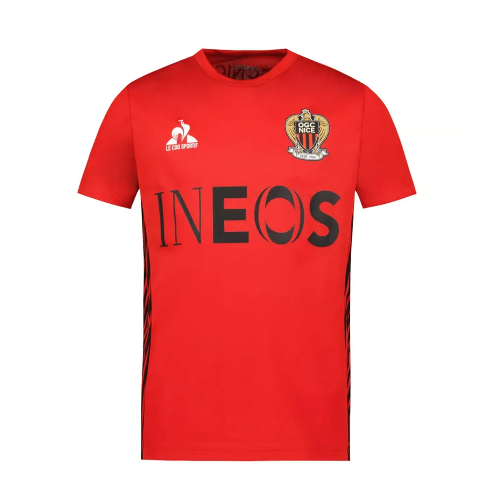Maillot d'entraînement authentique troisième OGC Nice 2024/25 pour homme - Rouge